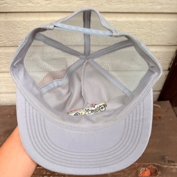 Vintage ARMSTRONG Fire PROTECTION TEAM FIRETRUCK hat snapback mesh - Picture 6 of 7